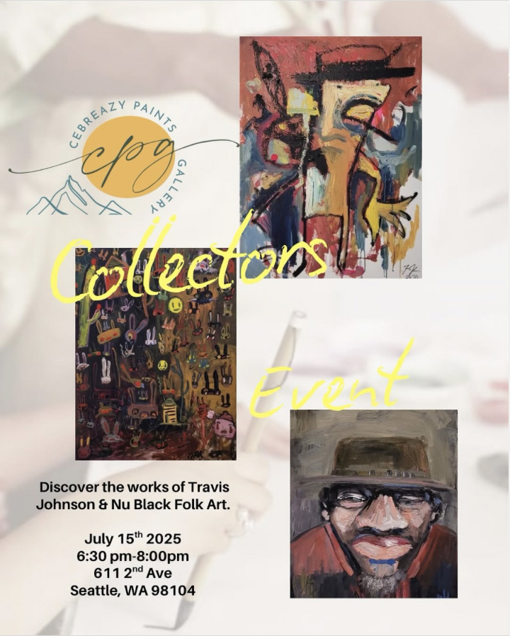 Collectors Event feat Travis Johnson at Cebreazy Paints on July 15